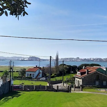 度假居 Casa Acogedora Con Vistas Al Mar Pedreña